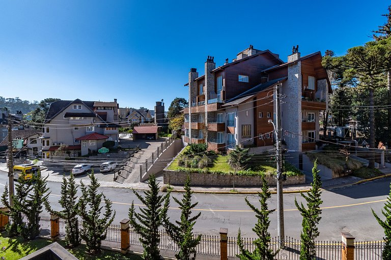 APTO DE LUXO À 300mts RUA COBERTA, 2 SUÍTES, MOBILIADO