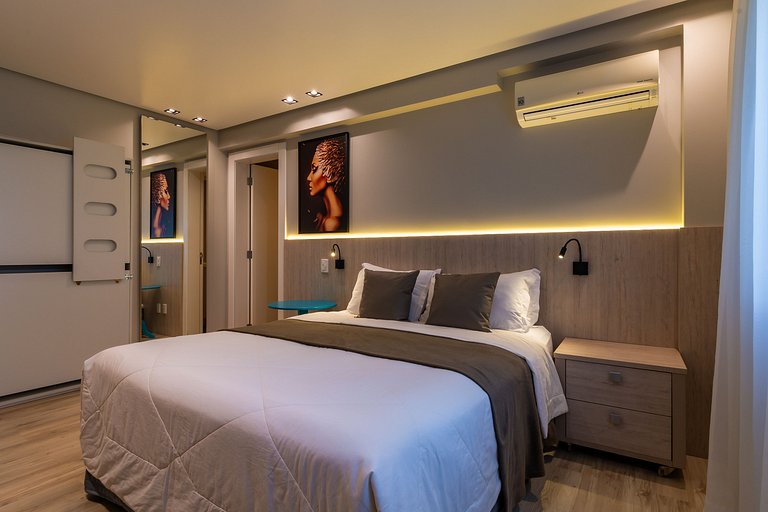 Apto Premium com 2 Suítes à 300mts R. Coberta