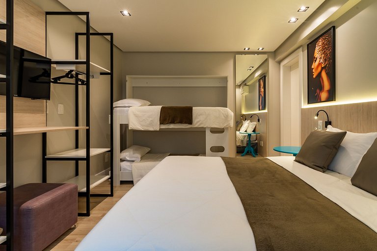 À 300mts da Rua Coberta, c/ 2 Suítes de Luxo