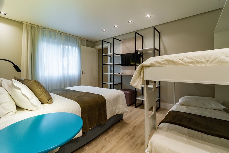 Apto Premium com 2 Suítes à 300mts R. Coberta