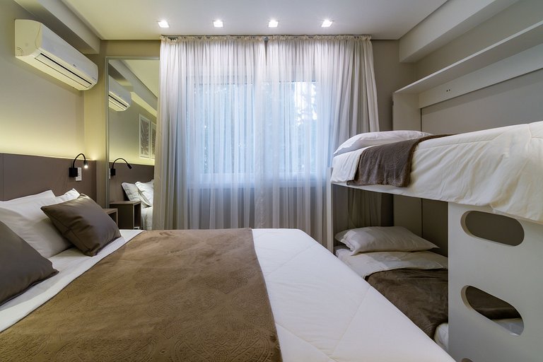 Apto Premium com 2 Suítes à 300mts R. Coberta