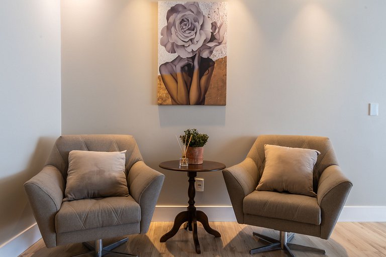 APTO DE LUXO À 300mts RUA COBERTA, 3 QUARTOS