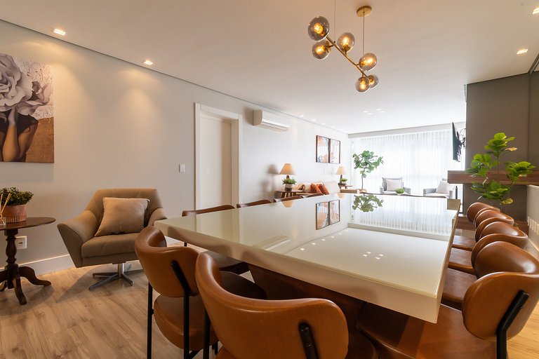 APTO DE LUXO À 300mts RUA COBERTA, 3 QUARTOS