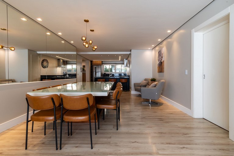 APTO DE LUXO À 300mts RUA COBERTA, 3 QUARTOS