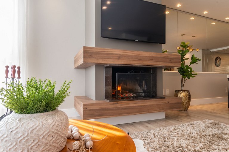 APTO DE LUXO À 300mts RUA COBERTA, 3 QUARTOS