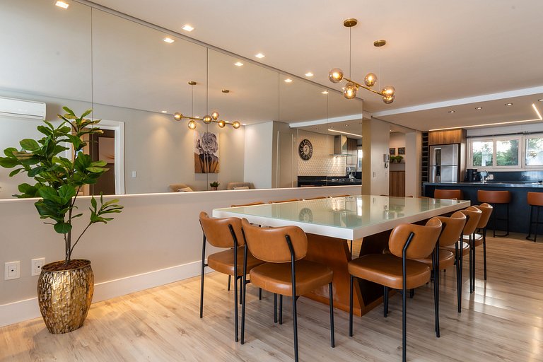 APTO DE LUXO À 300mts RUA COBERTA, 3 QUARTOS