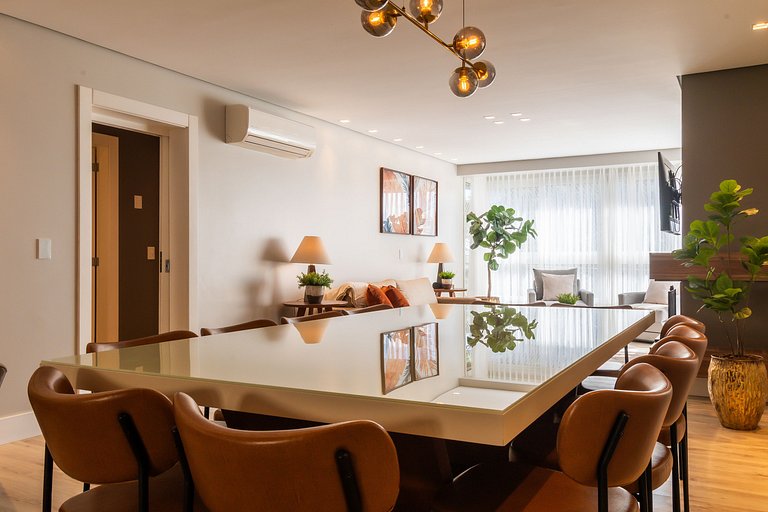 APTO DE LUXO À 300mts RUA COBERTA, 3 QUARTOS