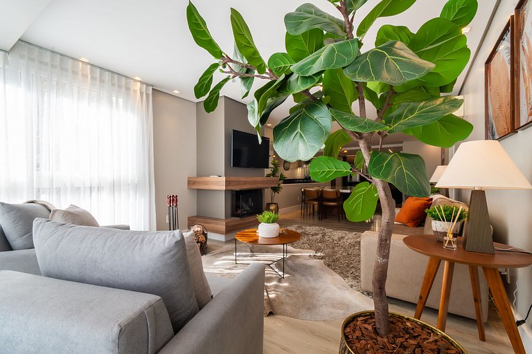 APTO DE LUXO À 300mts RUA COBERTA, 3 QUARTOS