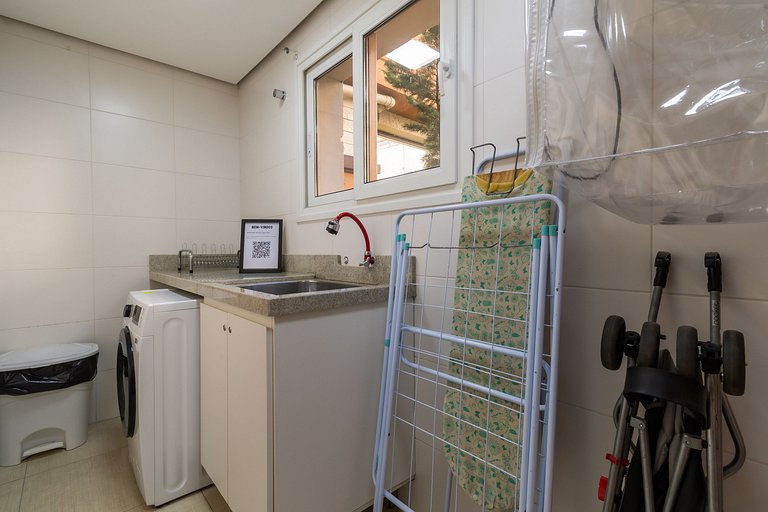 APTO DE LUXO À 300mts RUA COBERTA, 3 QUARTOS