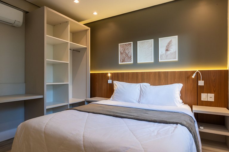 APTO DE LUXO À 300mts RUA COBERTA, 3 QUARTOS