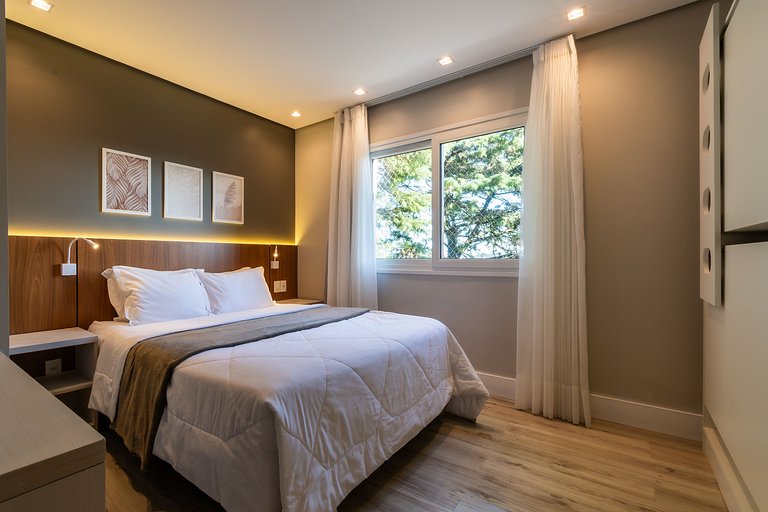 APTO DE LUXO À 300mts RUA COBERTA, 3 QUARTOS