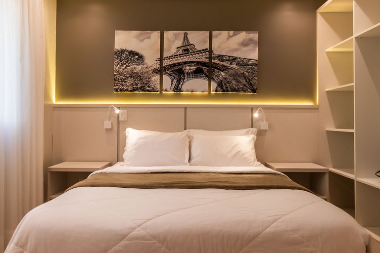 APTO DE LUXO À 300mts RUA COBERTA, 3 QUARTOS