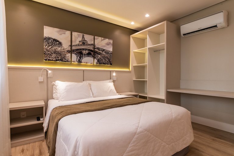 APTO DE LUXO À 300mts RUA COBERTA, 3 QUARTOS