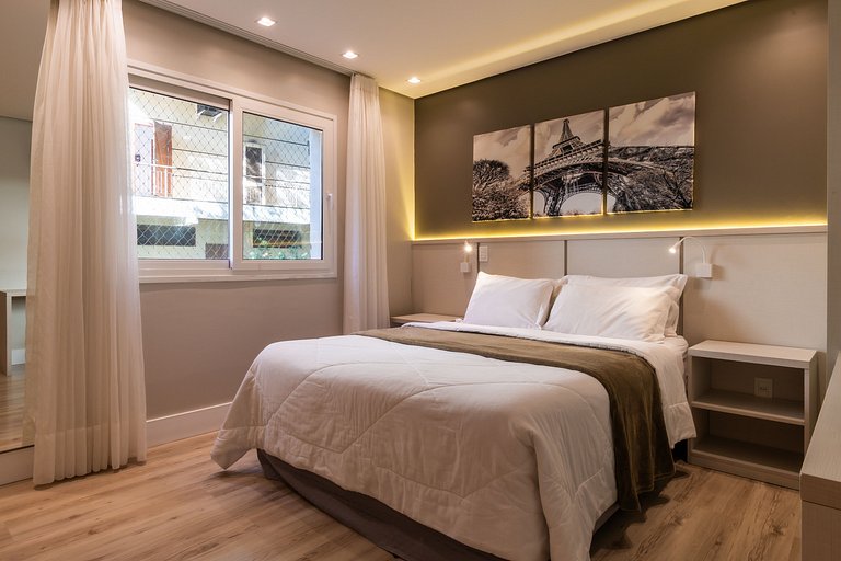 APTO DE LUXO À 300mts RUA COBERTA, 3 QUARTOS