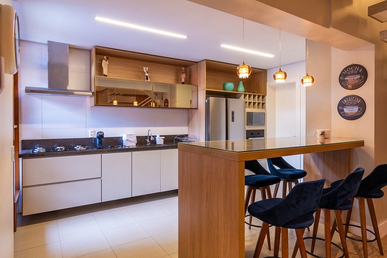 Duplex 4 Dormitório C/ 3 Suíte À 300mts R. Coberta