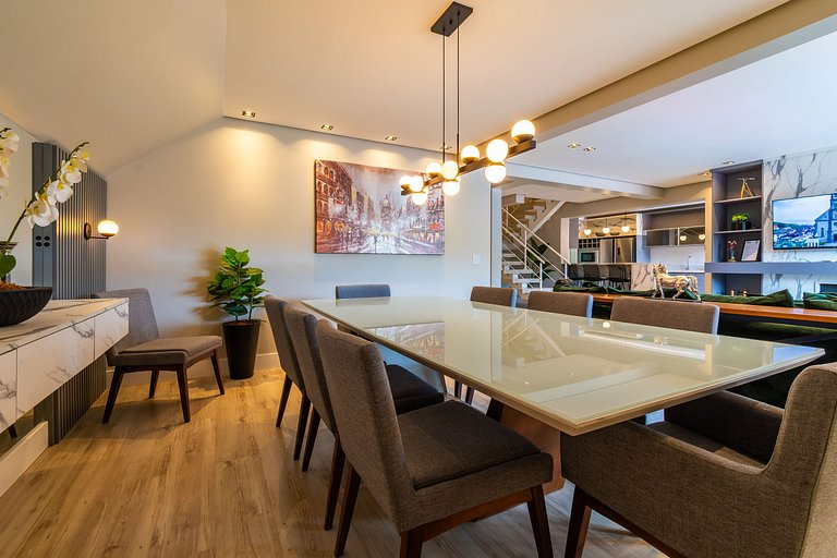 Duplex 4 Dormitório C/ 3 Suíte À 300mts R. Coberta