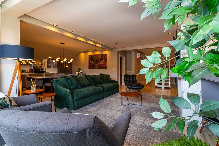 Duplex 4 Dormitório C/ 3 Suíte À 300mts R. Coberta